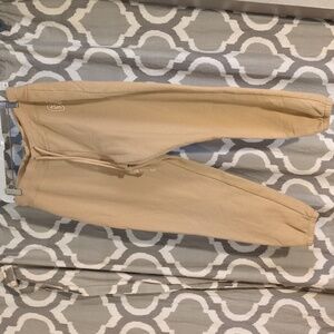 GAP khaki joggers sz L